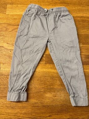 Andy & Evan Gray Elastic Waist Toddler Pants - Soft Everyday Wear